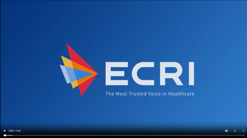 ECRI Human Factors Engineering Video