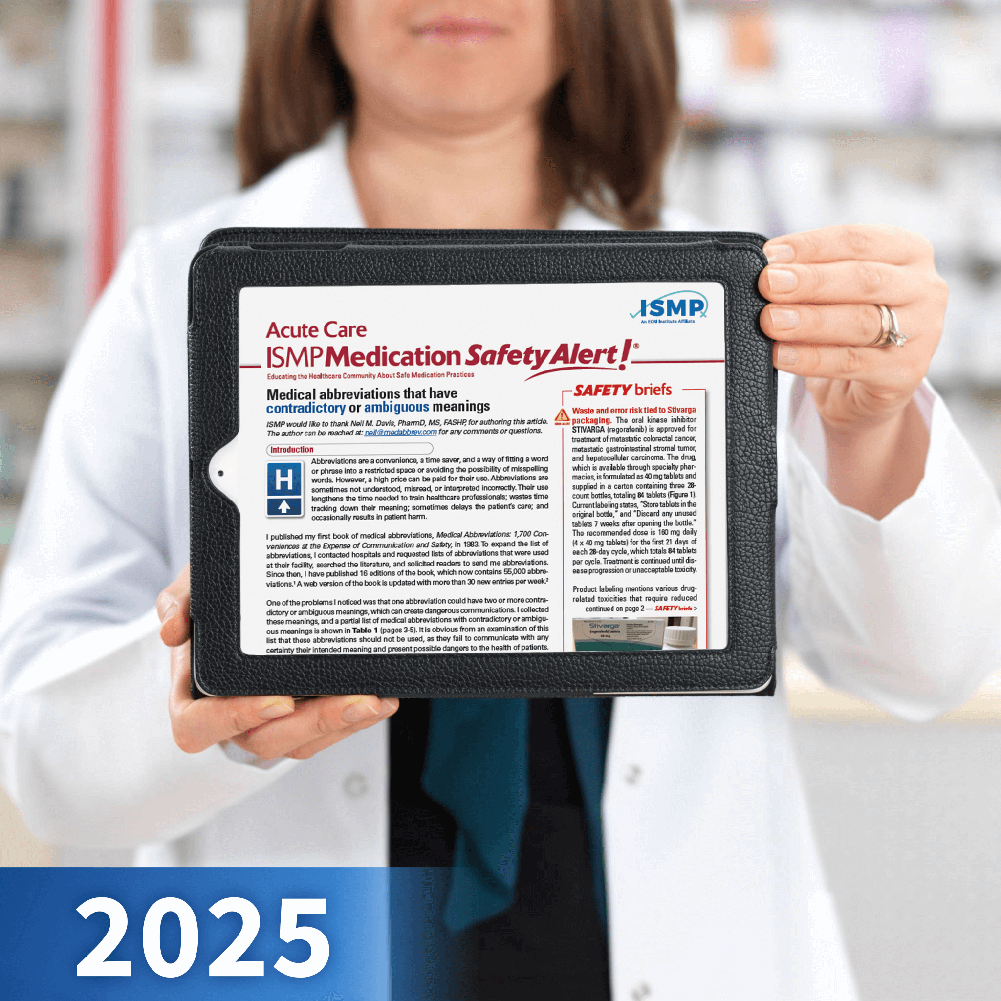 ISMP Medication Safety Alert!® Acute Care Newsletter - 2025 Single Issues